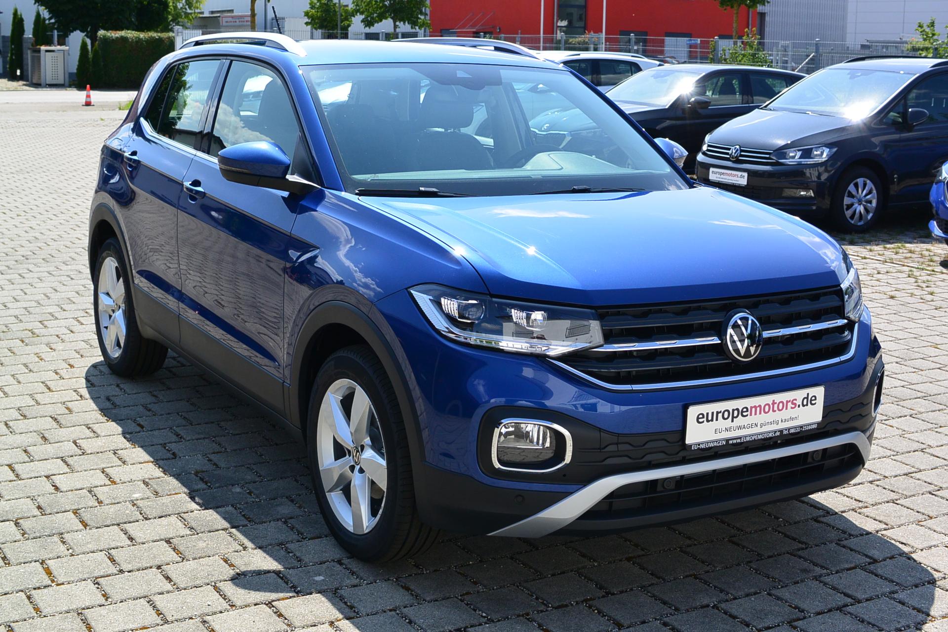 VW T-Cross Style, Farbe Blau, Reef Blue Metallic 0A0A