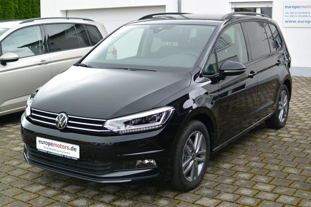 Volkswagen Touran - Edition PLUS 1.5 TSI 110 kW SOFORT VERFÜGBAR IQ.LIGHT-LED el.Heckklappe EasyOpen Keyless 17''Alu ACC Rückfahrkamera Parksensoren Air Care Climatronic Radio Ready 2 Discover DAB+ Bluetooth Winterpaket Sitzheizung App-Connect 5-Sitzer REDUZIERT