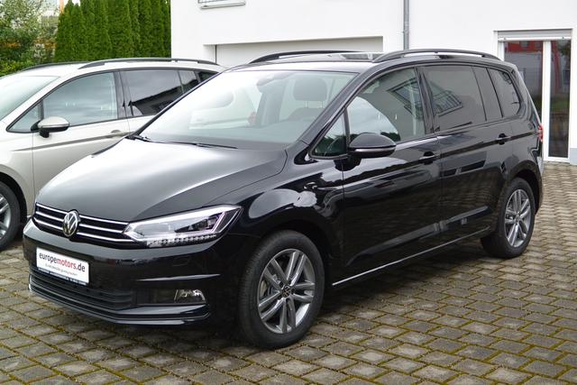 Volkswagen Touran - Edition PLUS 1.5 TSI 110 kW SOFORT VERFÜGBAR IQ.LIGHT-LED el.Heckklappe EasyOpen Keyless 17''Alu ACC Rückfahrkamera Parksensoren Air Care Climatronic Radio Ready 2 Discover DAB+ Bluetooth Winterpaket Sitzheizung App-Connect 5-Sitzer REDUZIERT