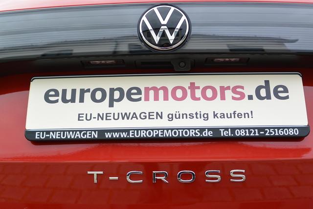 VW T-Cross Reimport EU-Neuwagen g&uuml;nstig kaufen!, Beispielbilder, ggf. teilweise mit Sonderausstattung