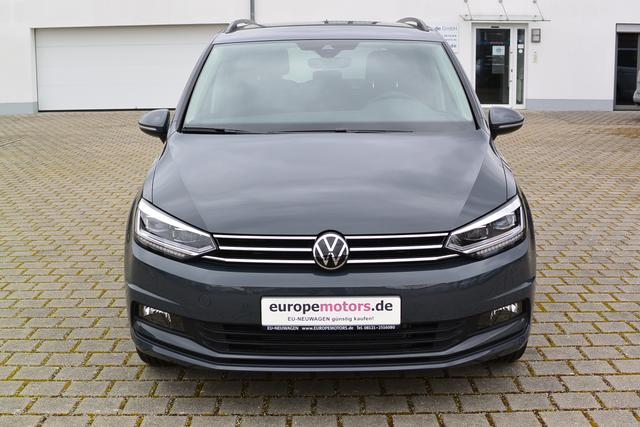 Volkswagen Touran - Edition PLUS 1.5 TSI DSG-Autom. 110 kW 150 PS SOFORT VERFÜGBAR IQ.LIGHT-LED el.Heckklappe EasyOpen Keyless 17''Alu ACC Rückfahrkamera Parksensoren Air Care Climatronic Radio Ready 2 Discover DAB+ Bluetooth Winterpaket Sitzheizung AHK Anhängevorrichtung anklappbar
