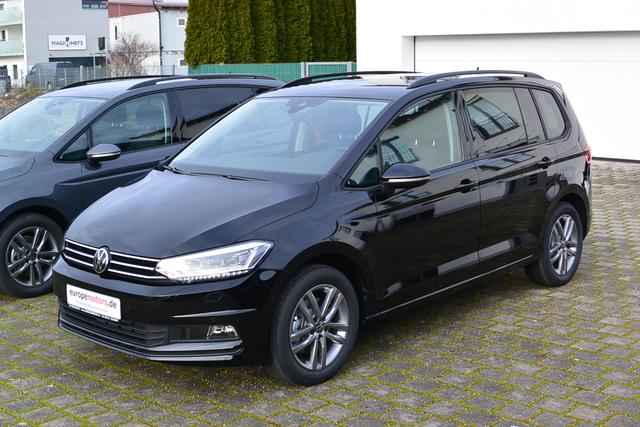 Volkswagen Touran - Edition PLUS 1.5 TSI 7-Sitzer AHK SOFORT VERF&Uuml;GBAR - IQ.LIGHT-LED el.Heckklappe EasyOpen Keyless 17''Alu ACC R&uuml;ckfahrkamera Parksensoren Air Care Climatronic Radio Ready 2 Discover DAB+ Bluetooth Winterpaket Sitzheizung App Anh&auml;ngevorrichtung anklappbar REDUZIERT