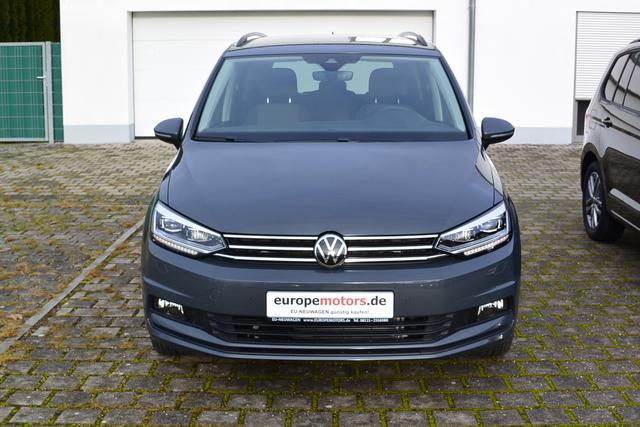 Volkswagen Touran - Edition PLUS 1.5 TSI 7-Sitzer AHK SOFORT VERF&Uuml;GBAR - IQ.LIGHT-LED el.Heckklappe EasyOpen Keyless 17''Alu ACC R&uuml;ckfahrkamera Parksensoren Air Care Climatronic Radio Ready 2 Discover DAB+ Bluetooth Winterpaket Sitzheizung App Anh&auml;ngevorrichtung anklappbar REDUZIERT