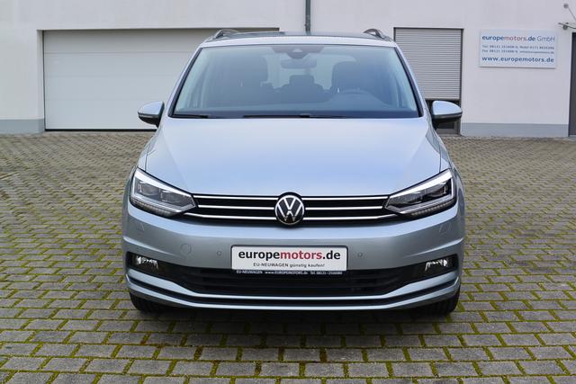 Volkswagen Touran - Edition PLUS 1.5 TSI 5-Sitzer SOFORT VERF&Uuml;GBAR IQ.LIGHT-LED el.Heckklappe EasyOpen Keyless 17''Alu ACC R&uuml;ckfahrkamera Parksensoren Air Care Climatronic Radio Ready 2 Discover DAB+ Bluetooth Winterpaket Sitzheizung App-Connect STARK REDUZIERT