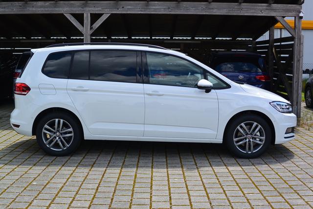 Volkswagen Touran - Edition PLUS 1.5 TSI 7-Sitzer AHK SOFORT VERF&Uuml;GBAR - IQ.LIGHT-LED el.Heckklappe EasyOpen Keyless 17''Alu ACC R&uuml;ckfahrkamera Parksensoren Air Care Climatronic Radio Ready 2 Discover DAB+ Bluetooth Winterpaket Sitzheizung App Anh&auml;ngevorrichtung ankl. STARK REDUZIERT