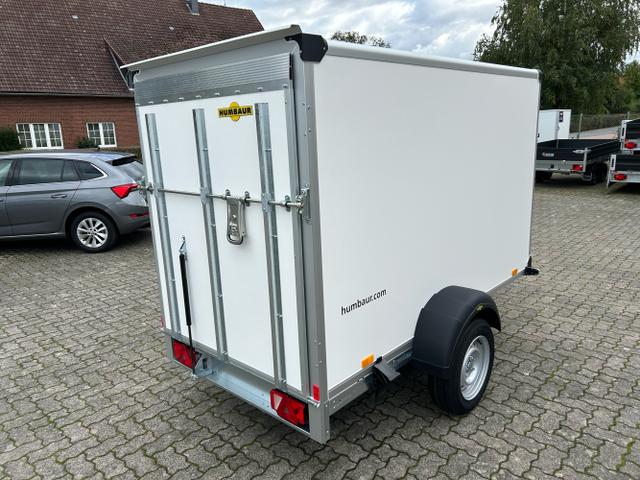 Humbaur / Kofferanhänger / / / / HK 13 25 13-15P 1,3t Überfahrwand Heckrampe