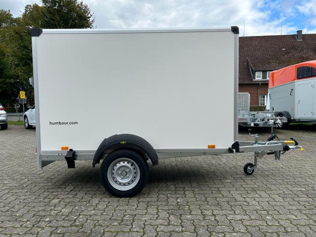 Humbaur / Kofferanhänger / / / / HK 13 25 13-15P 1,3t Überfahrwand Heckrampe