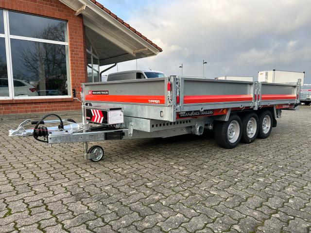 Brian James / Kipperanhänger / / / / Tipper 3620-35-3-12 3,5t Rückwärtskipper