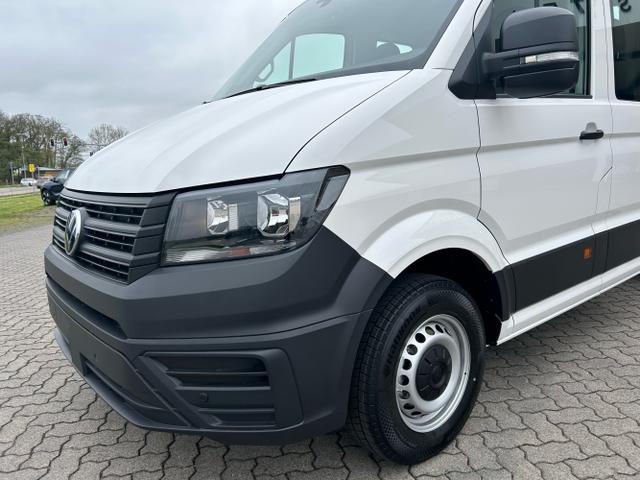 Volkswagen / Crafter Pritsche DoKa / Weiß / / / 35 2.0 TDI MR DSG / 5 J. Garantie