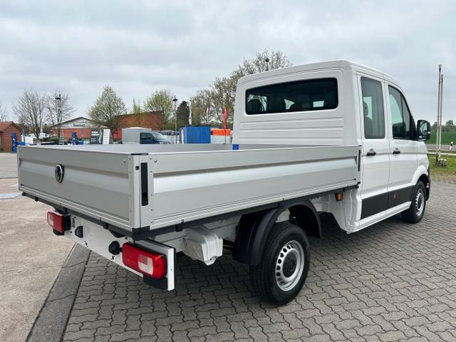 Volkswagen / Crafter Pritsche DoKa / Weiß / / / 35 2.0 TDI MR / 5 J. Garantie