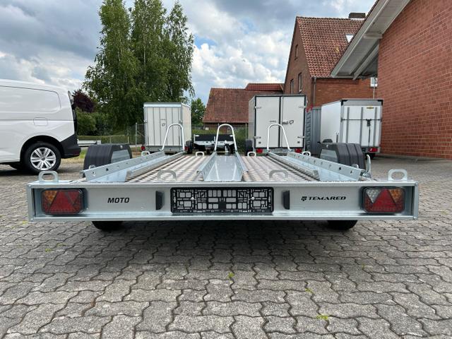 TEMA / Temared Moto / / / / 3 R Premium 750kg Motorradtransporter 100km/h Alubodenplatte