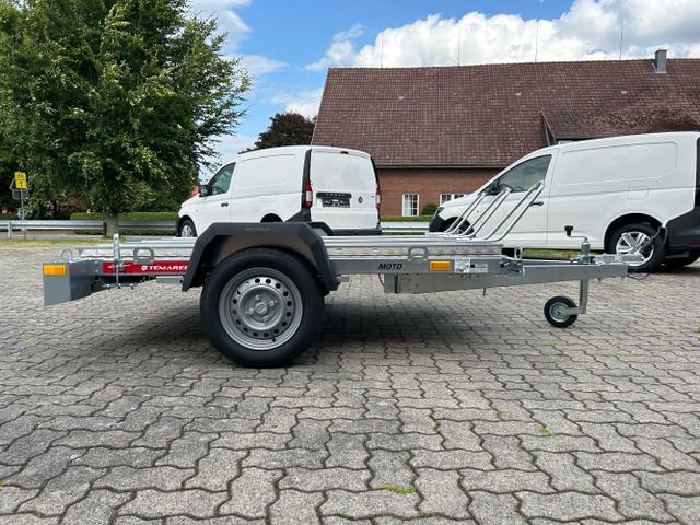 TEMA / Temared Moto / / / / 3 R Premium 750kg Motorradtransporter 100km/h Alubodenplatte
