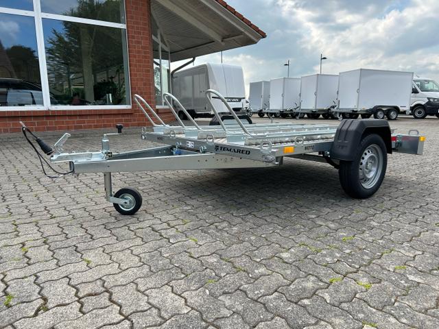 TEMA / Temared Moto / / / / 3 R Premium 750kg Motorradtransporter 100km/h Alubodenplatte