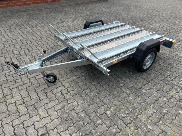TEMA Temared Moto - 3 R Premium 750kg Motorradtransporter 100km/h Alubodenplatte