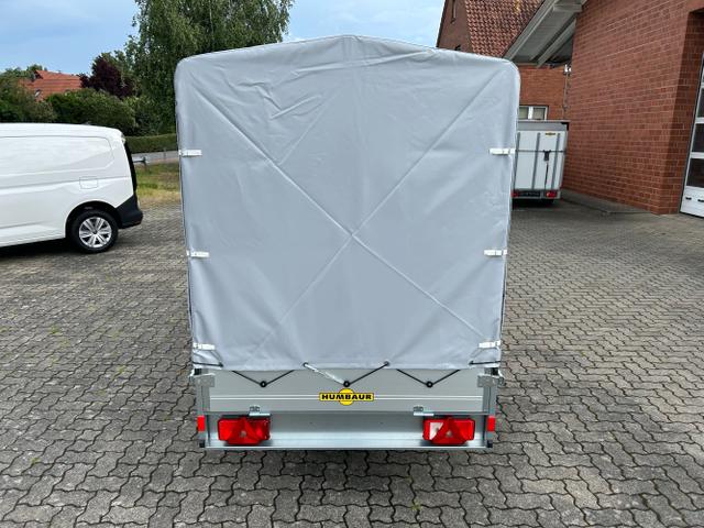 Humbaur / Einachsanhänger / / / / Startrailer H 132513 1,3t Kastenanhänger Hochspriegel und Plane 