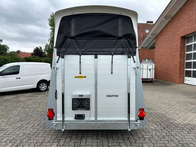 Humbaur / Pferdeanhänger / / / / Equitos Alu Plus Black 2400 2,4t 100km/h Hecktür
