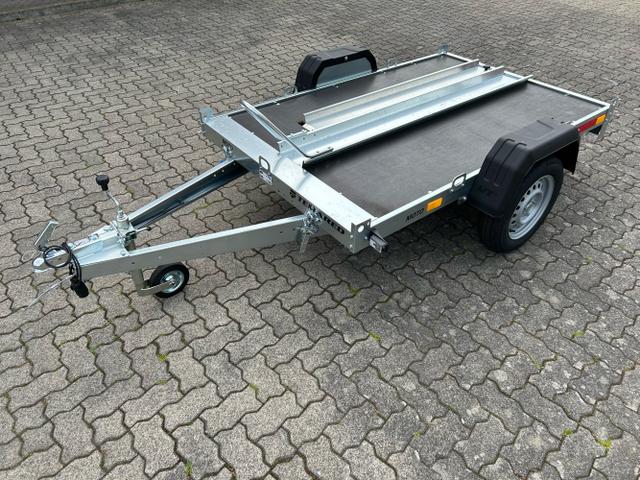 TEMA Temared Moto - 1 R 750kg Motorradtransporter 100km/h Siebdruckplatte