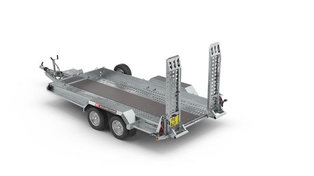 Brian James Baumaschinenanhänger Digger Plant 543-3717-35-2-12 3,5t Baumaschinentransporter 