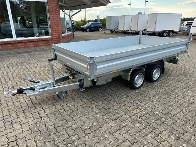 Humbaur Kipper - HTK 3500.37 3,5t Dreiseitenkipper E-Pumpe