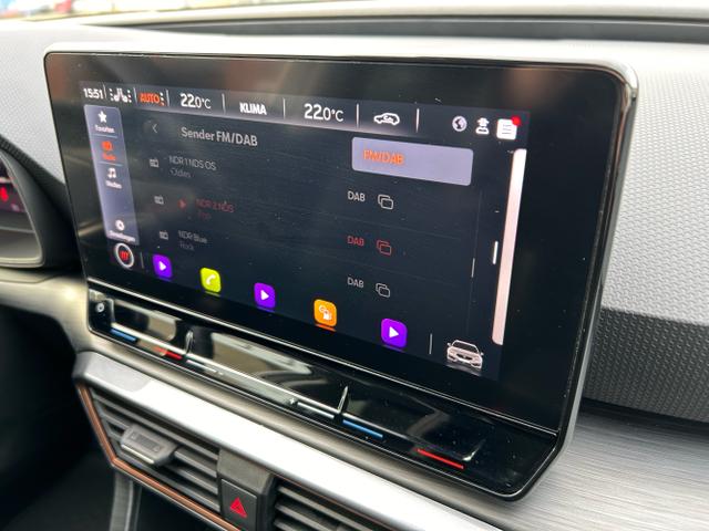 CUPRA / Leon Sportstourer / Weiß / / / 1.5 eTSI DSG / Anhängerkupplung