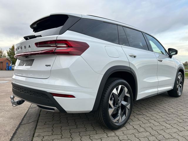 Skoda / Kodiaq / Weiß / / / Sportline 2.0 TDI DSG 4x4 / 7-Sitze AHK