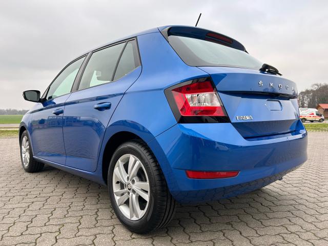 Skoda / Fabia / Blau / / / 1.0 TSI / Sitzheizung