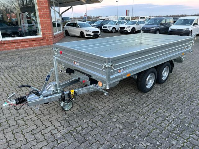 Pongratz Kippanh&auml;nger - 3-SKS 3600/17 T 3,5t Dreiseitenkipper Stahl