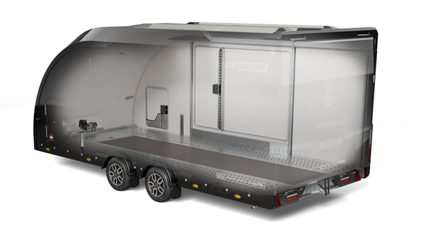 Brian James Fahrzeugtransporter Race Sport - 341-5521-35-2-12-B 3,5t Autotransporter Kippfunktion 