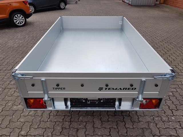 TEMA Temared Tipper 2515/2 C S 2,0t 2.000kg Rückwärtskipper Alubordwände 