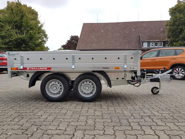 TEMA Temared Tipper 2515/2 C S 2,0t 2.000kg Rückwärtskipper Alubordwände 