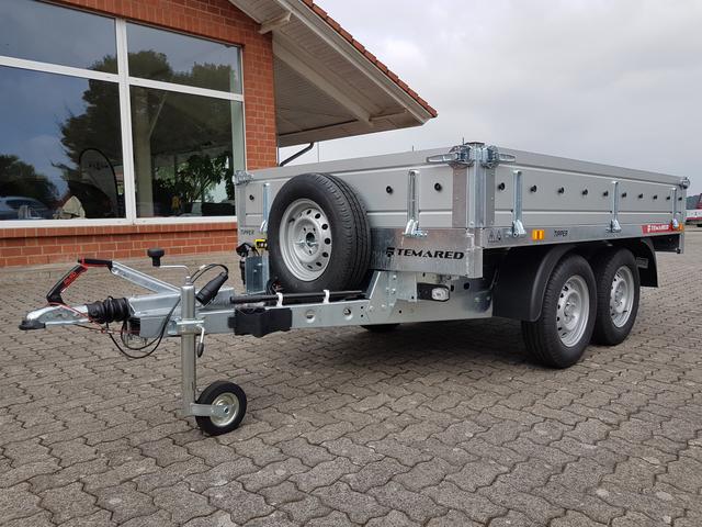 TEMA Temared Tipper 2515/2 C S 2,0t 2.000kg Rückwärtskipper Alubordwände 