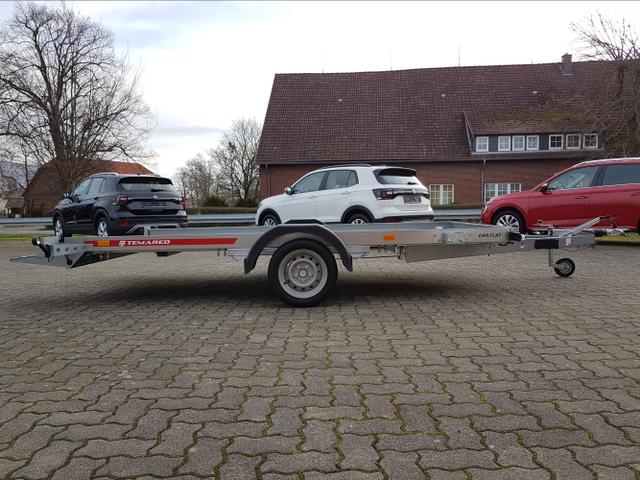 TEMA Temared Car Flat 3518 U 1,3t Autotransporter Siebdruckboden 