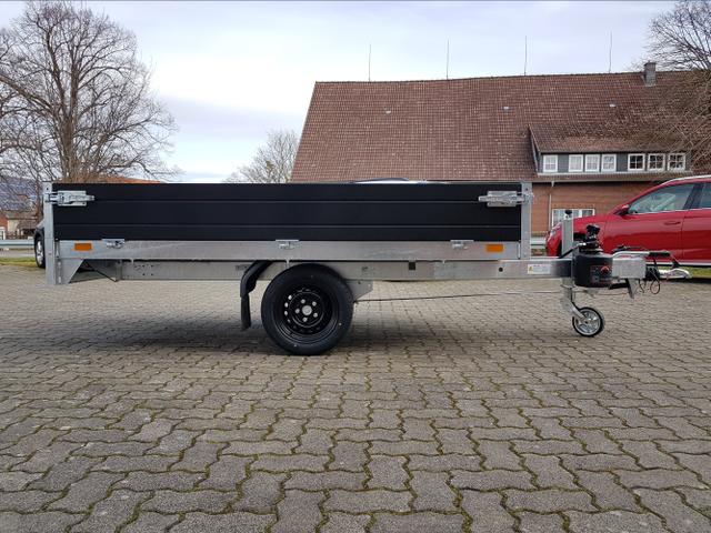 Saris Kipper K1 256 150 1500 1 1,5t Anhänger Black Edition Flex E-Pumpe 