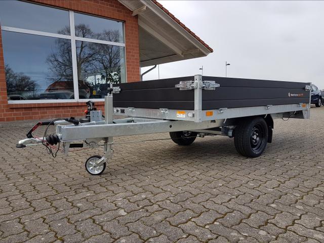 Saris Kipper K1 256 150 1500 1 1,5t Anhänger Black Edition Flex E-Pumpe 