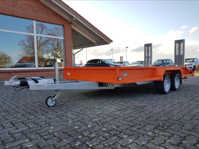 Saris Transporter Magnum Maxx 3500 / MG 406 184 2 Baumaschinentransporter Orange 