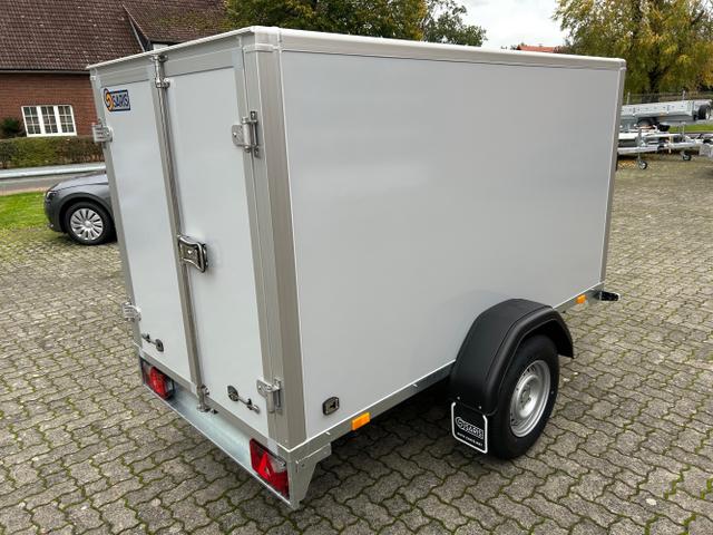 Saris / Kofferanh&auml;nger / / / / GO 256 134 138 1350 1 1,35t Kofferanh&auml;nger Garage Grau