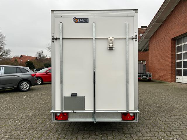 Saris / Kofferanhänger / / / / GO 306 154 180 2000 2 2,0t Kofferanhänger Heckrampe Auffahrklappe