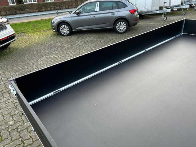 Saris / Hochlader / / / / PL 406 204 2700 2 2,7t Hochlader PKW Anhänger Black Edition Vorbereitung Auffahrschienen