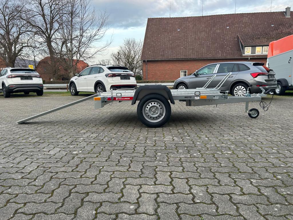 TEMA Temared Moto 2 Premium 750kg Motorradtransporter 100km/h ...
