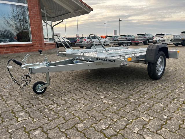 TEMA / Temared Moto / / / / 2 Premium 750kg Motorradtransporter 100km/h Alubodenplatte