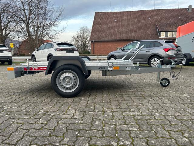 TEMA / Temared Moto / / / / 2 Premium 750kg Motorradtransporter 100km/h Alubodenplatte