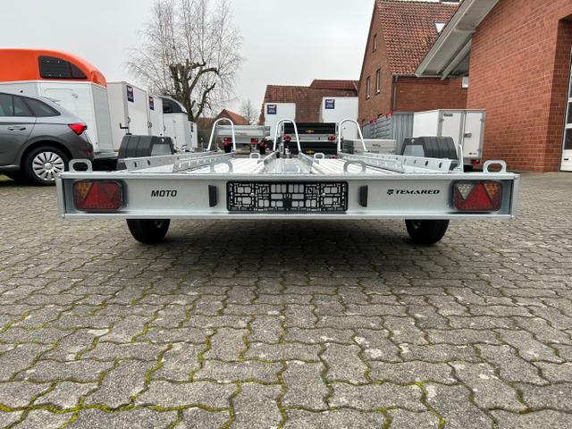 TEMA / Temared Moto / / / / 3 Premium 750kg Motorradtransporter 100km/h Alubodenplatte