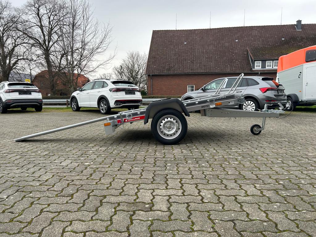 TEMA Temared Moto 2 Premium 750kg Motorradtransporter 100km/h ...