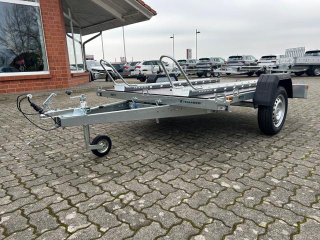 TEMA / Temared Moto / / / / 2 Premium 750kg Motorradtransporter 100km/h Siebdruckplatte