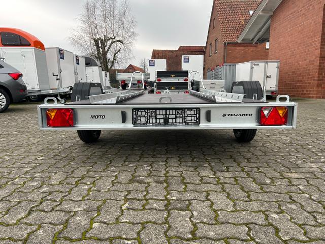TEMA / Temared Moto / / / / 2 Premium 750kg Motorradtransporter 100km/h Siebdruckplatte