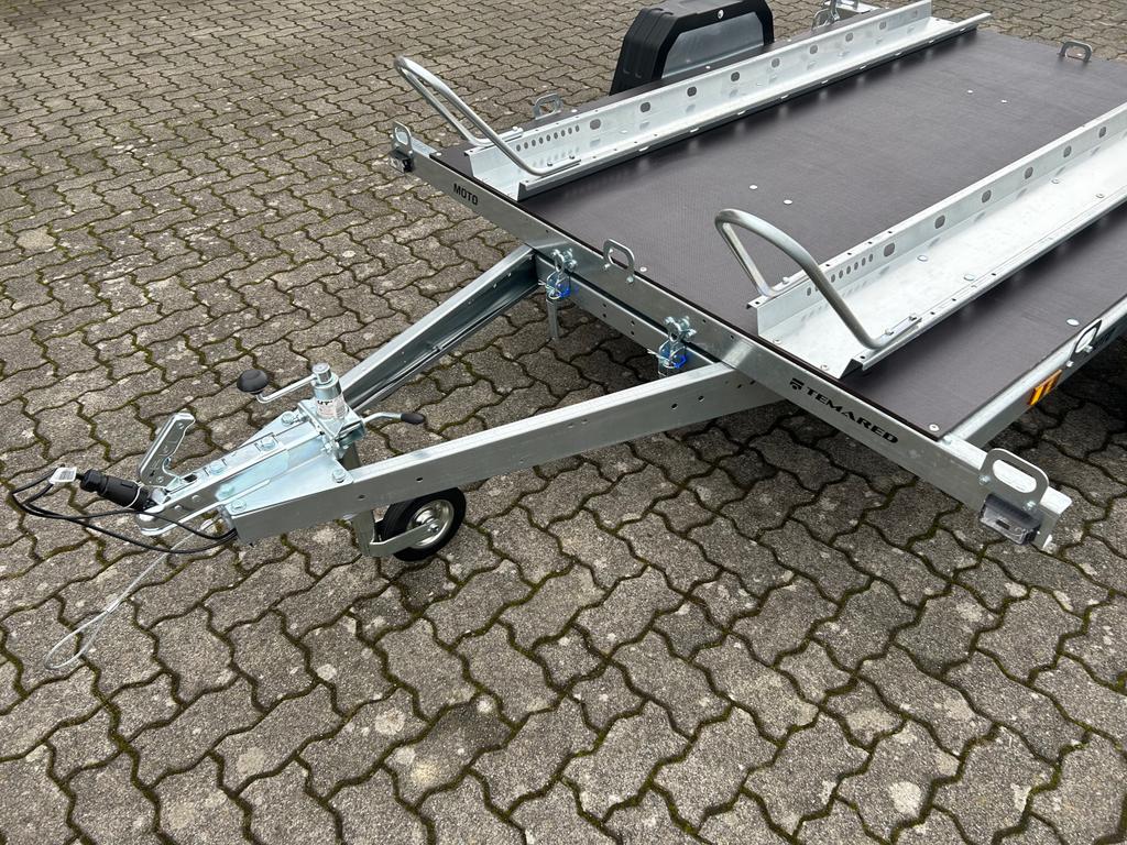 TEMA Temared Moto 2 Premium 750kg Motorradtransporter 100km/h ...