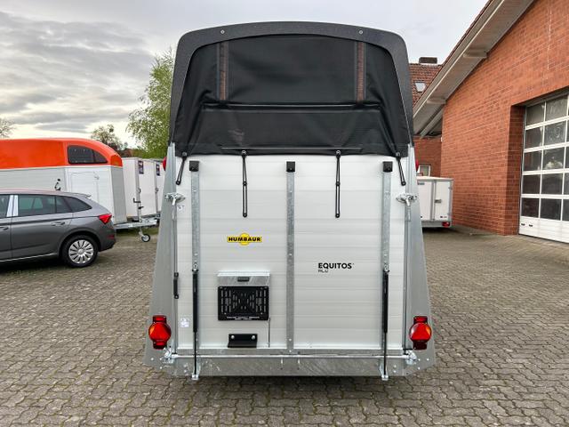 Humbaur / Pferdeanhänger / / / / Equitos Alu Black 2000 2,0t 100km/h Hecktür