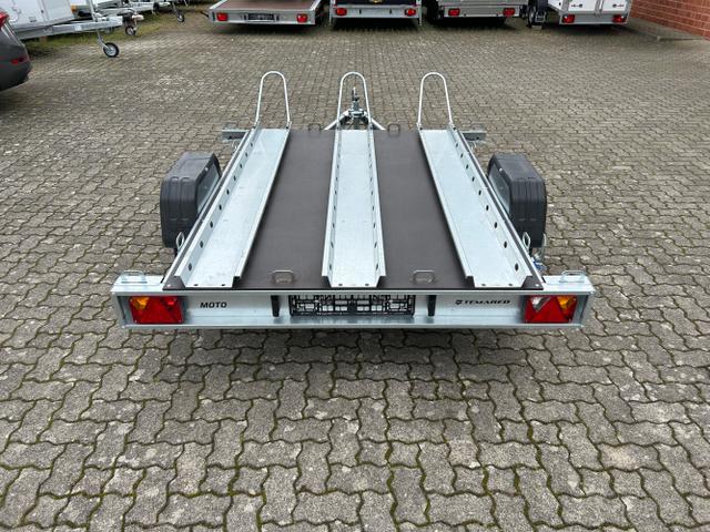 TEMA / Temared Moto / / / / 3 Premium 750kg Motorradtransporter 100km/h Siebdruckplatte