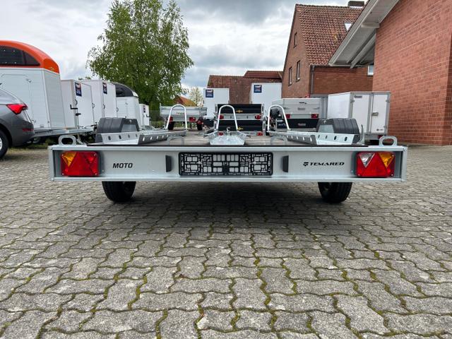 TEMA / Temared Moto / / / / 3 Premium 750kg Motorradtransporter 100km/h Siebdruckplatte