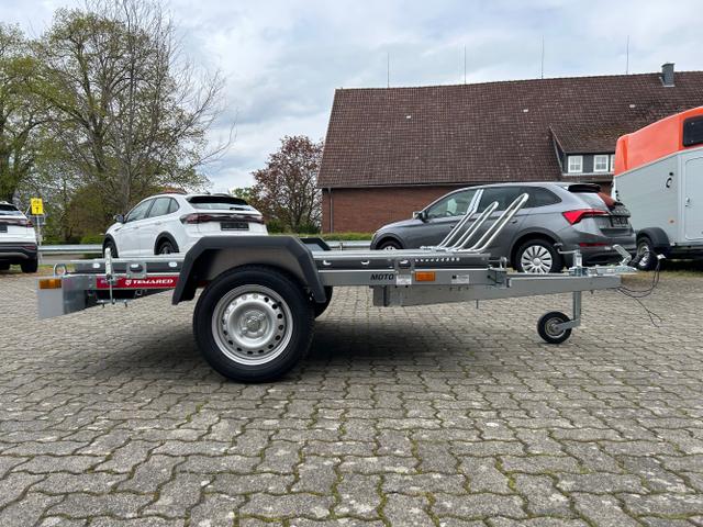 TEMA / Temared Moto / / / / 3 Premium 750kg Motorradtransporter 100km/h Siebdruckplatte